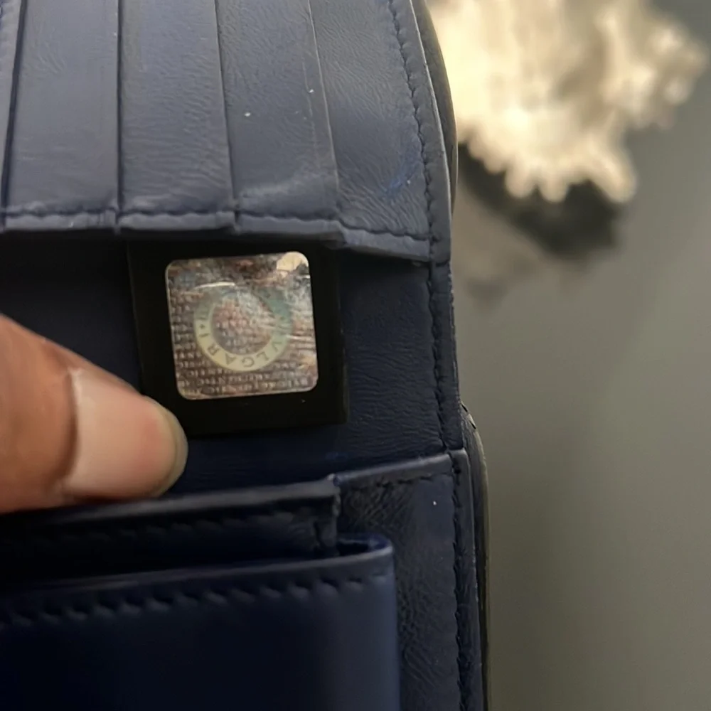 Men’s Bvlgari bifold wallet